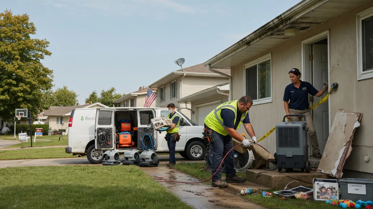 Water Damage Restoration in Montebello, VA near me